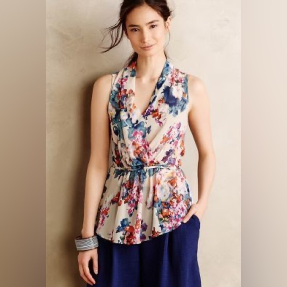 Final! Anthropologie Edria Top
